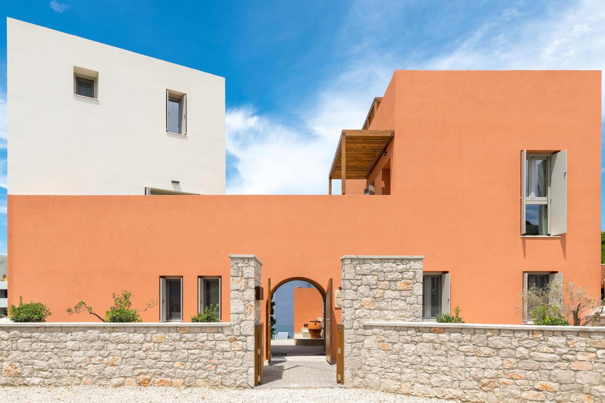 فيلا Rhodes Island View إكْسِيا المظهر الخارجي الصورة